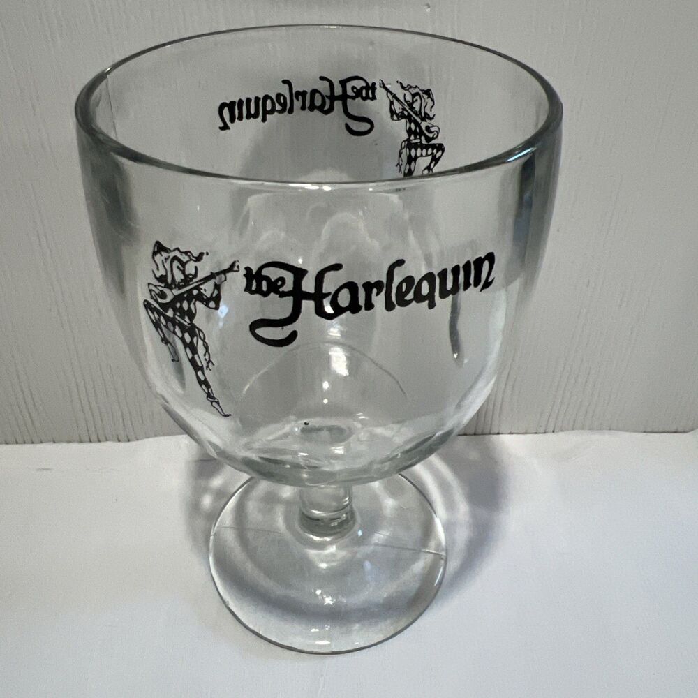 Harlequin Dinner Theatre Glass Goblet